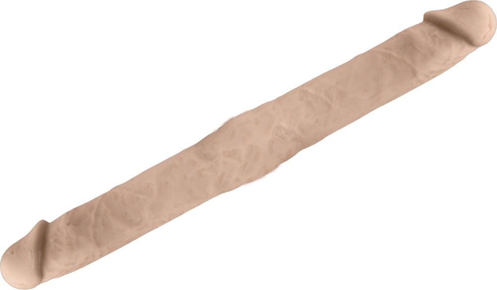 Wooomy Knock-Knock dildo doppio realistico 40 cm jelly