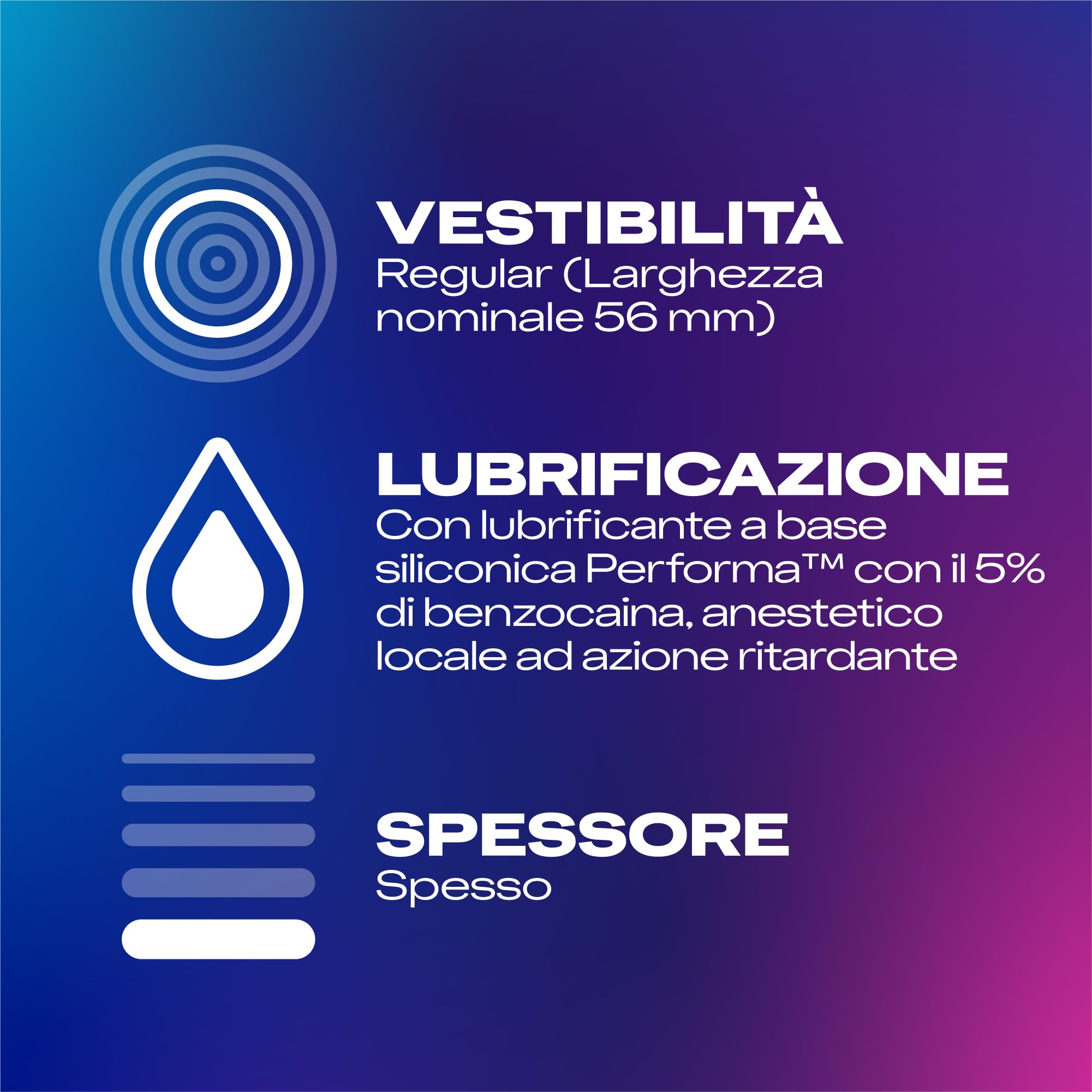 Durex Sync Ribbed Delay preservativi 10 pezzi ritardanti