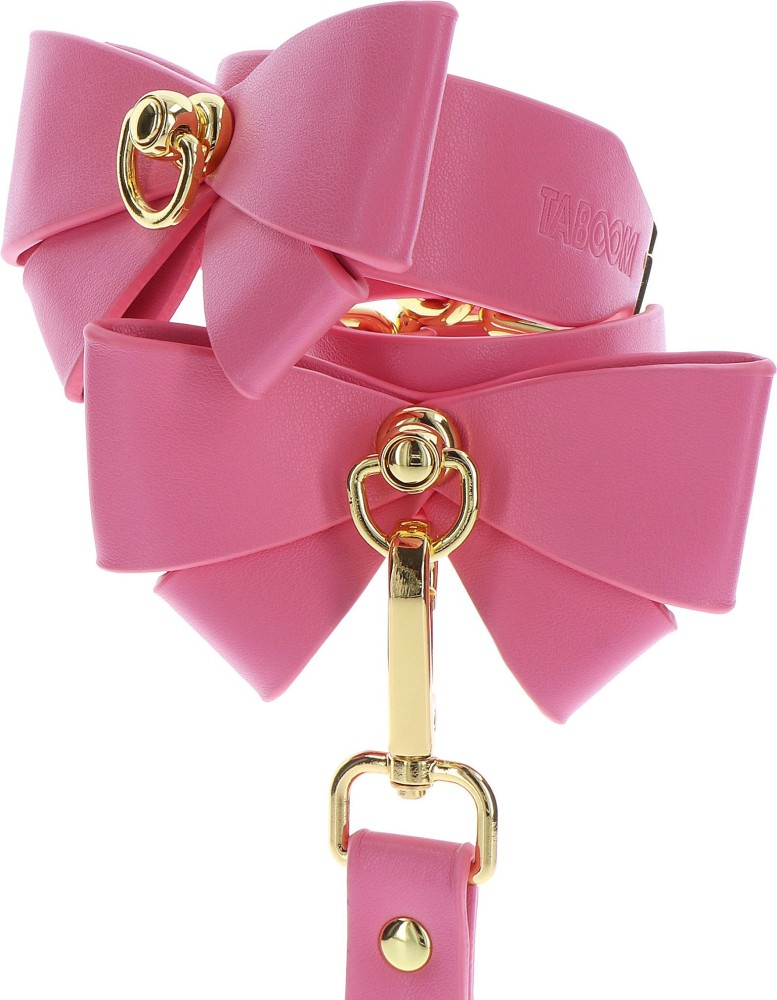 Taboom Malibu cavigliere bondage rosa regolabili