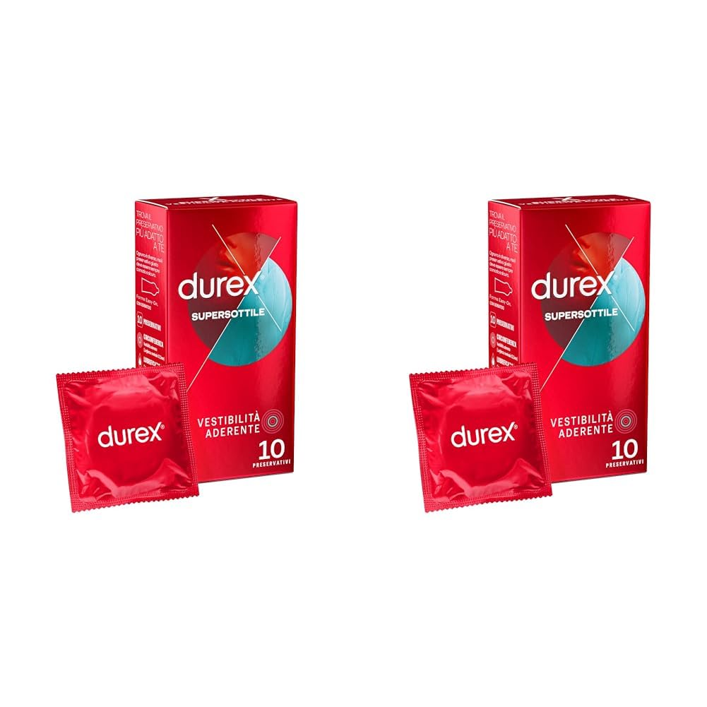 Durex Supersottile preservativi 30 pezzi alta sensibilità