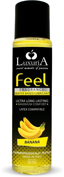 Luxuria Feel Fragrance Banana lubrificante acqua
