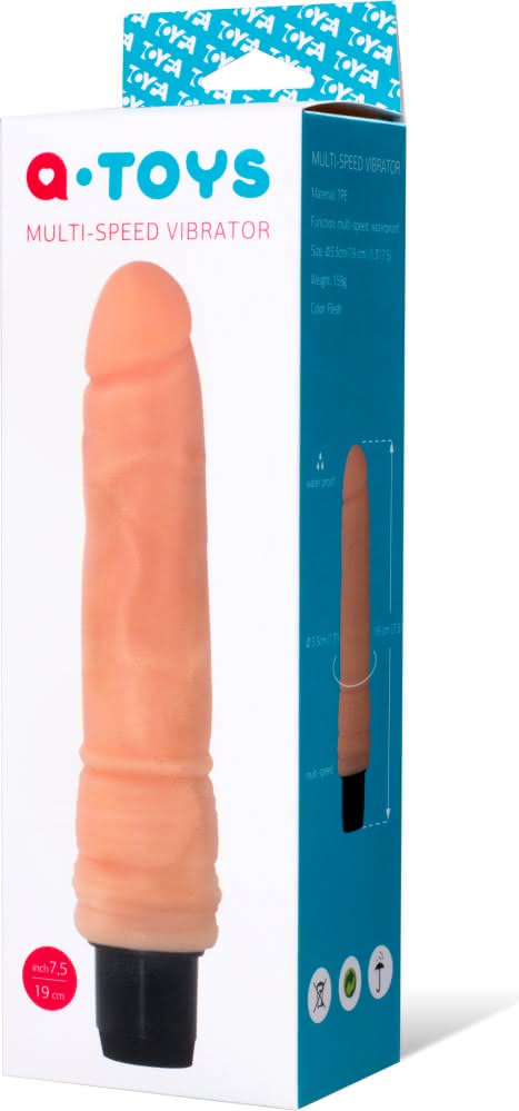 A-Toys 761001 vibratore realistico impermeabile