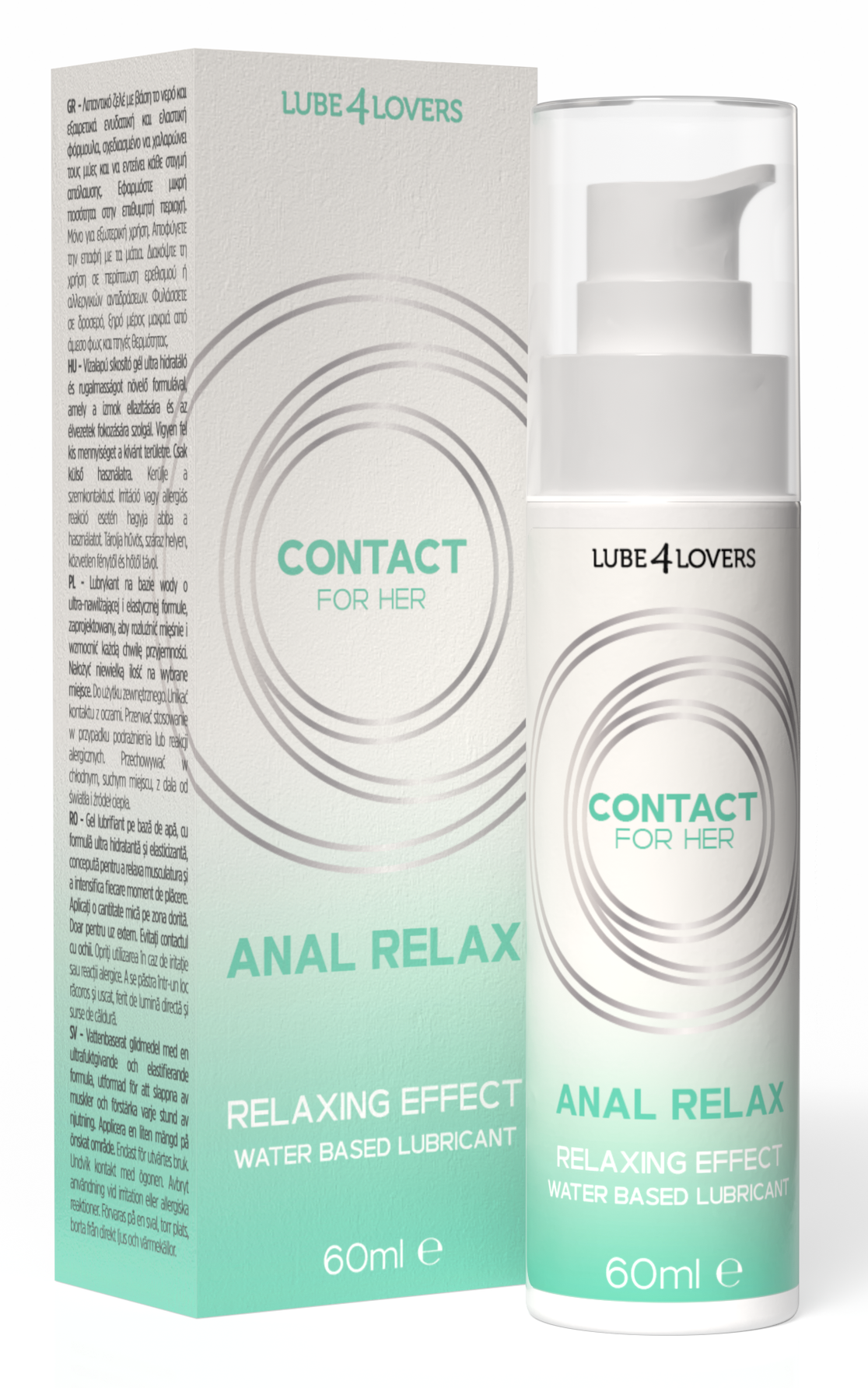 Lube4Lovers Anal Relax gel anale 60 ml base acqua