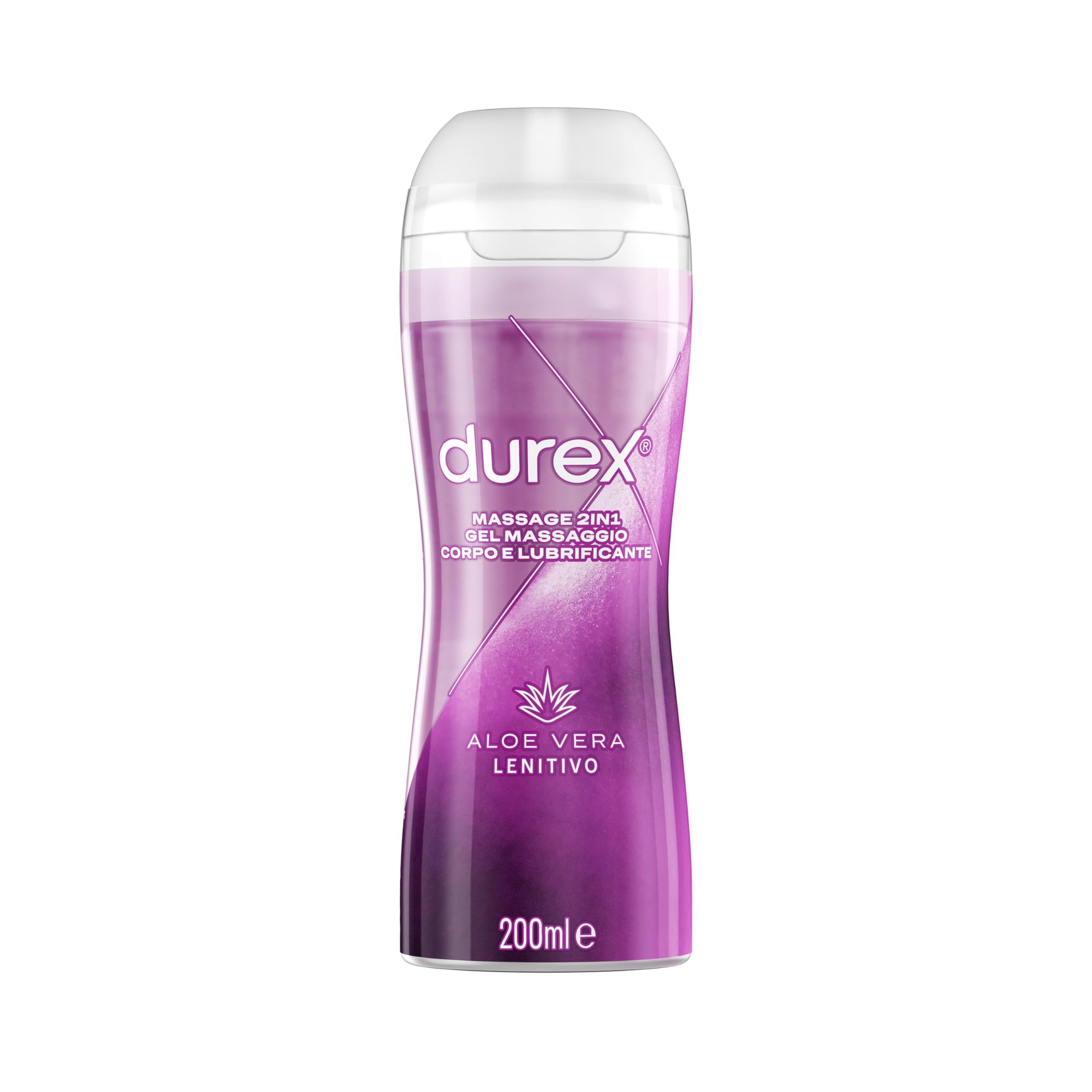Durex Massage 2in1 gel lubrificante aloe vera 2x100ml