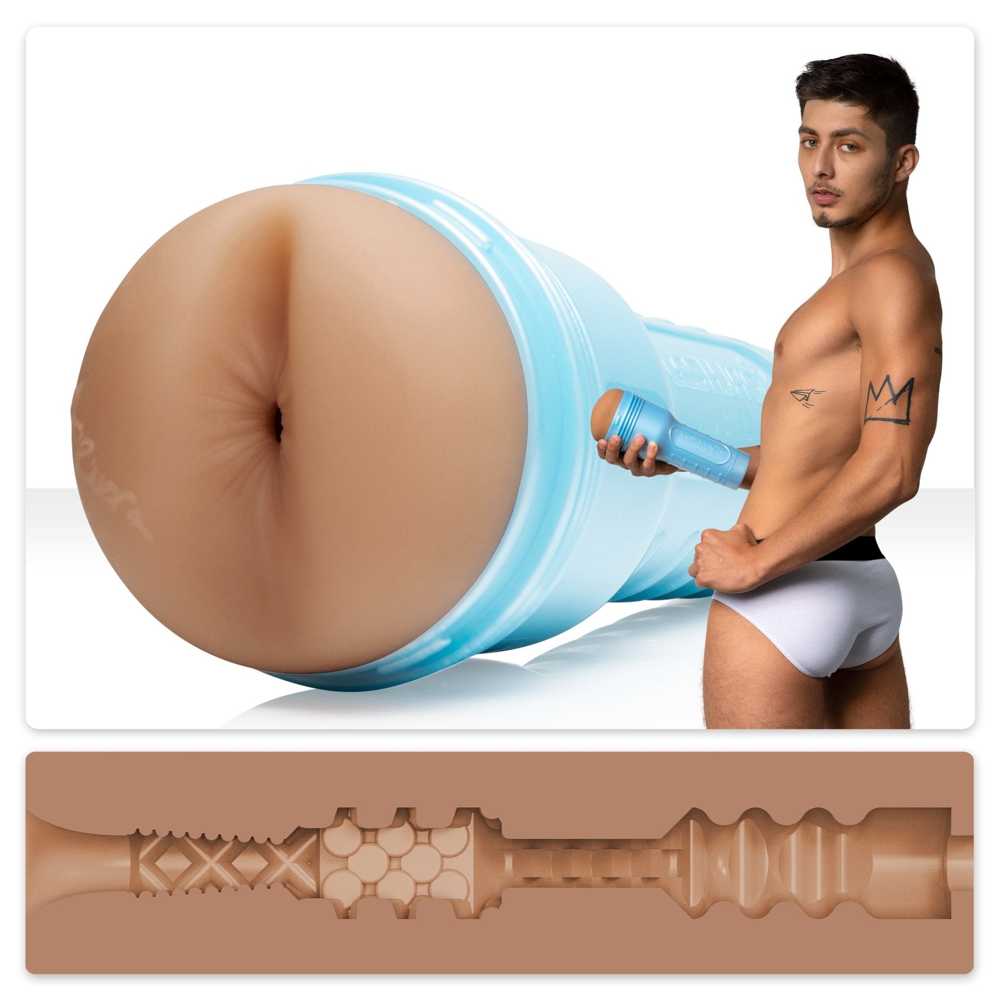 Fleshjack Angel Rivera dildo silicone realistico
