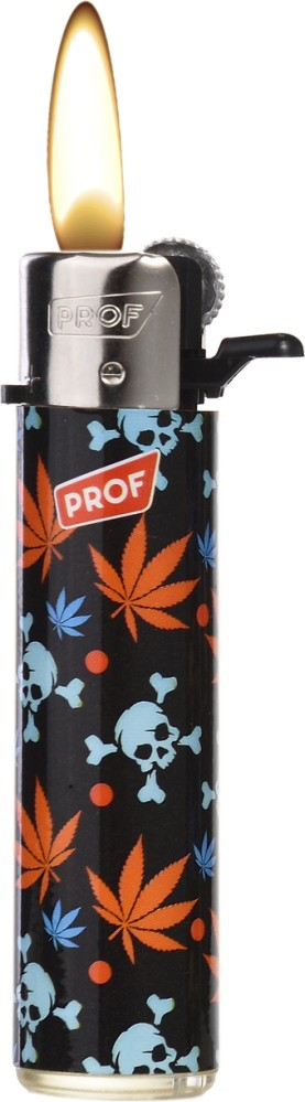 Prof Round Flint Leaves accendini box 25 a pietrina