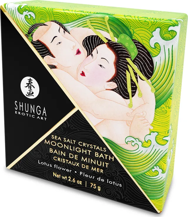 Shunga Love Bath Lotus Flower sali da bagno verdi profumati