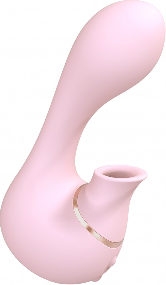 Irresistible Mythical succhiaclitoride vibratore rosa silicone