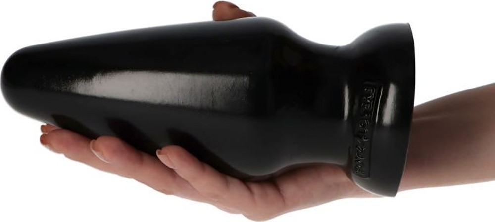 Toyz4Lovers Adamo Black plug anale nero 7 cm ventosa