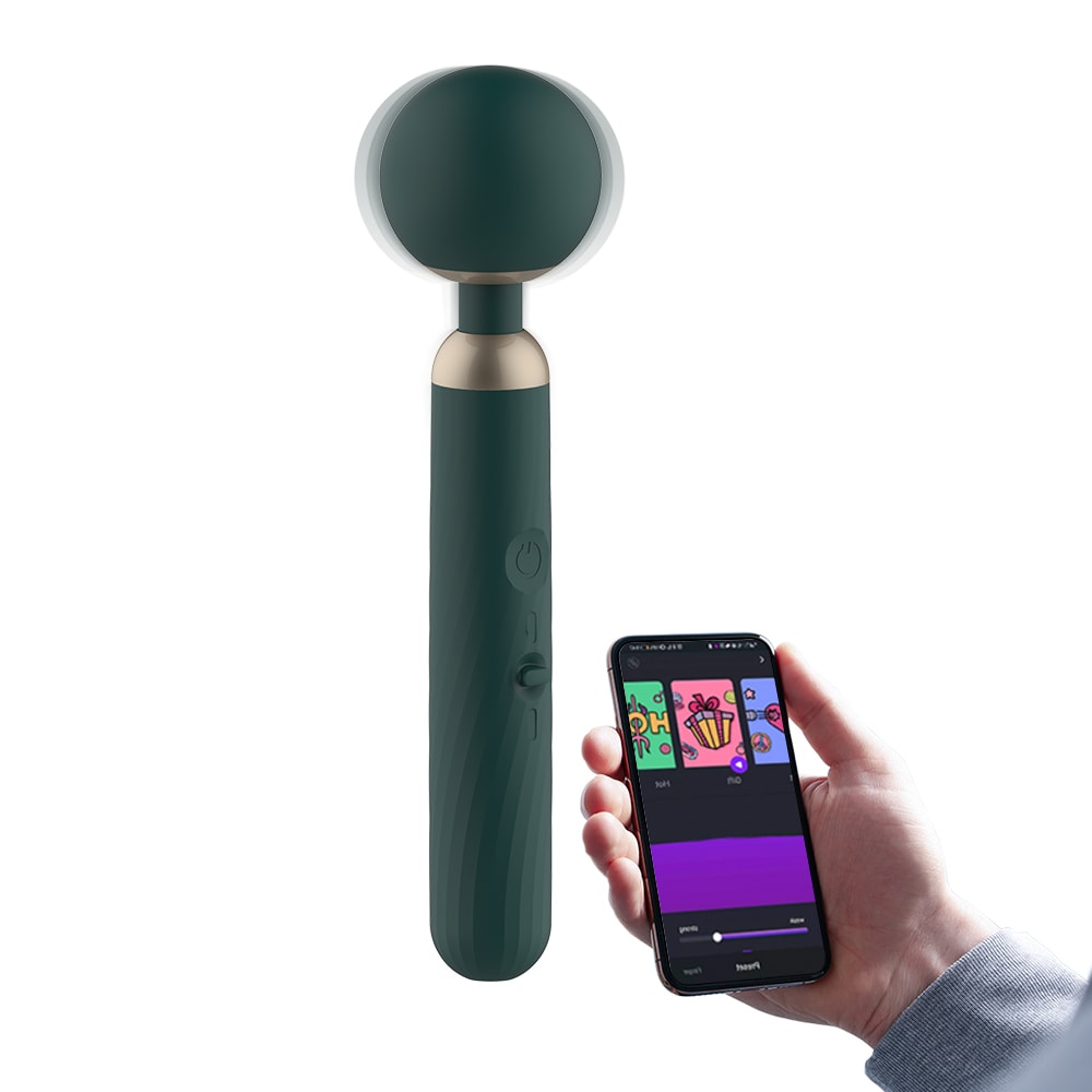 Magic Motion Zenith vibratore wand silicone app