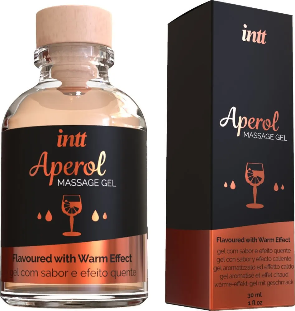 Intt Aperol gel da massaggio riscaldante commestibile
