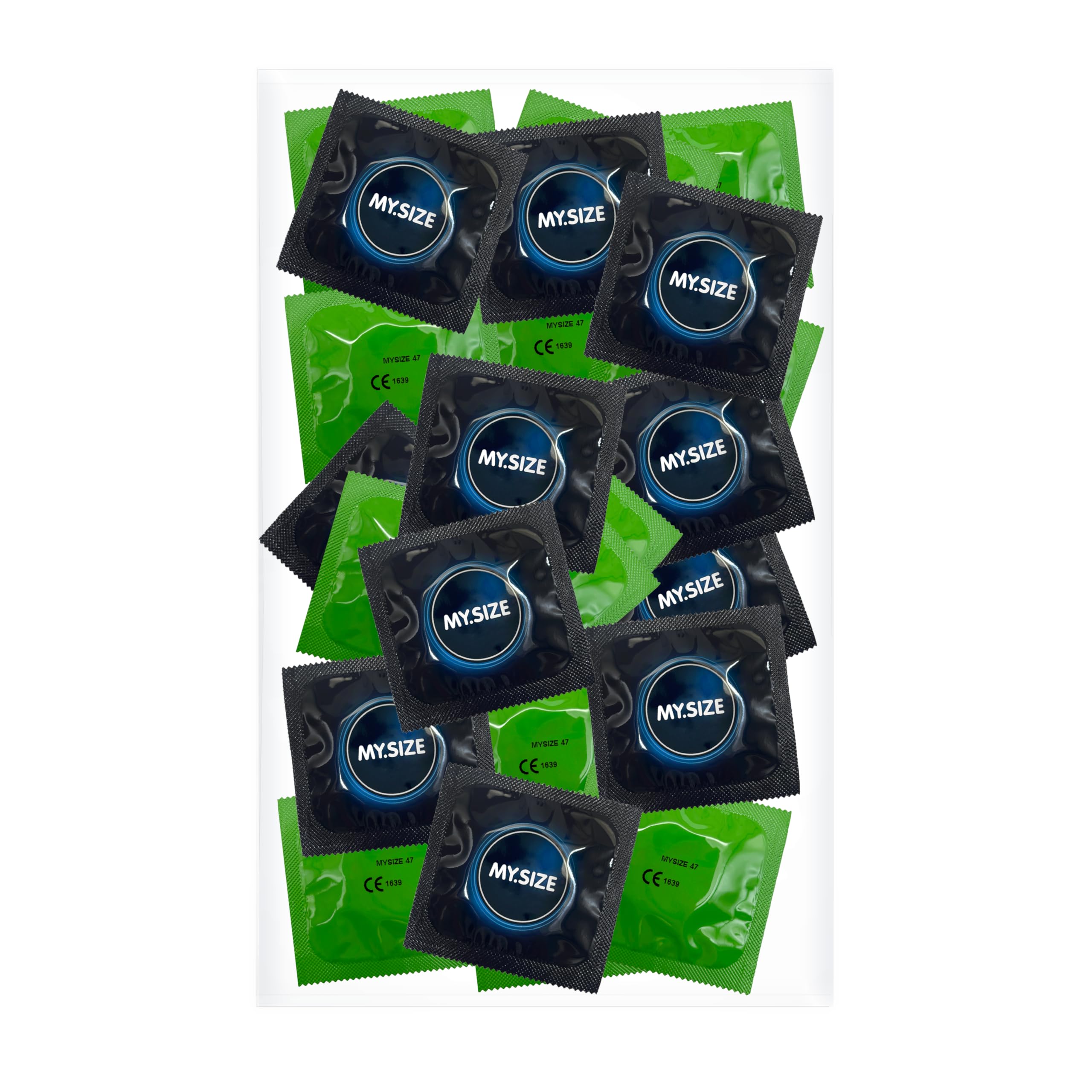 MY.SIZE Pro preservativi 57 mm 50 pezzi misura larga sottili