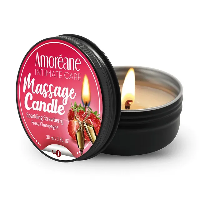 Amorèane Massage Candle candela massaggi fragola sparkling