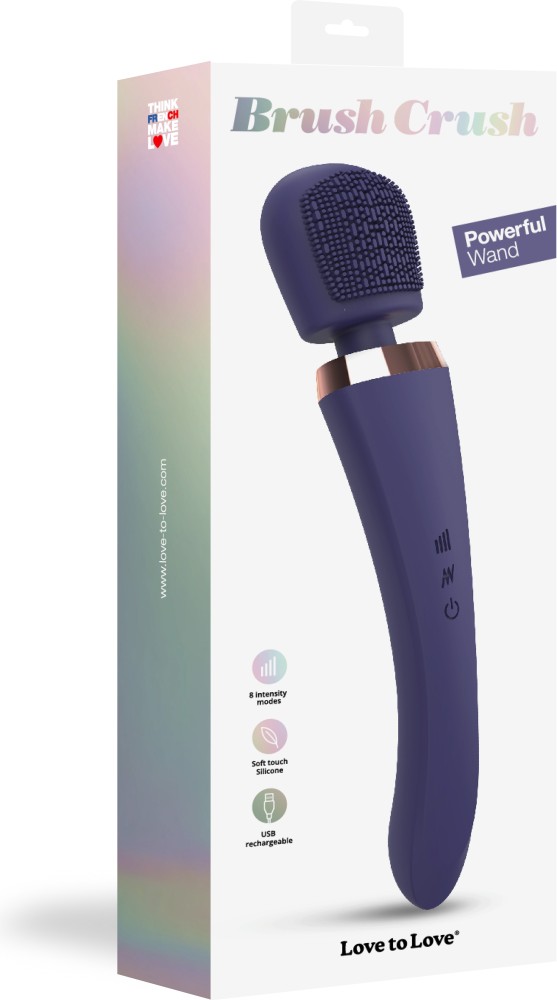 Love to Love Brush Crush vibratore wand 8 vibrazioni