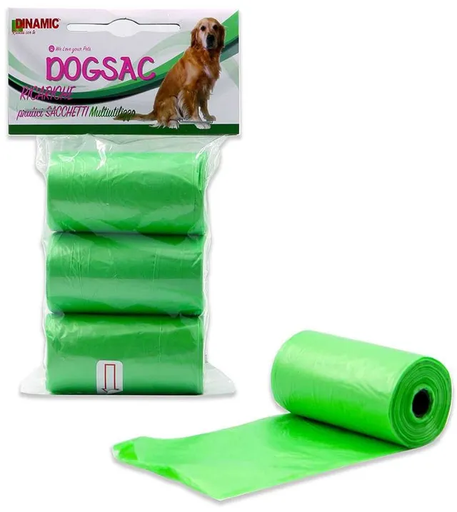 Sacchetti Cane Bustine Deiezioni 3 Rotolini Resistenti