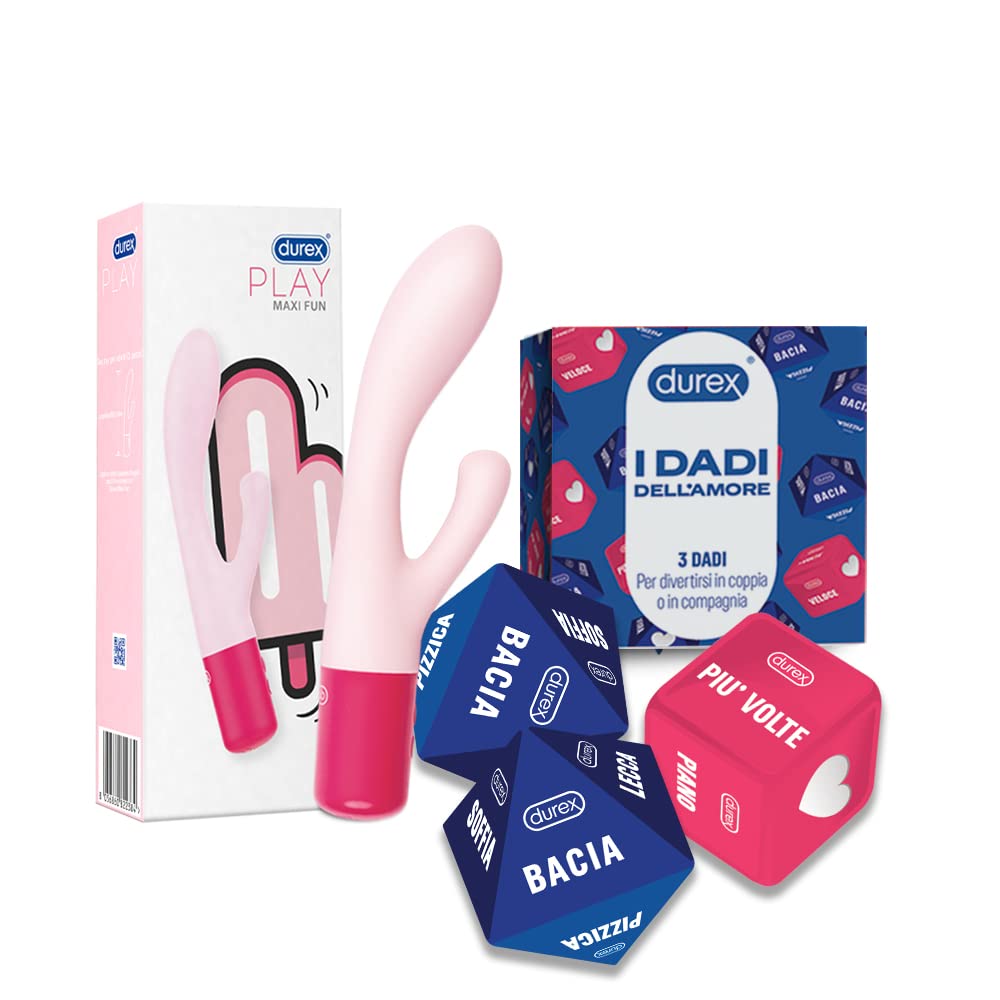 Durex Play Maxi Fun rabbit vibratore doppia estremità