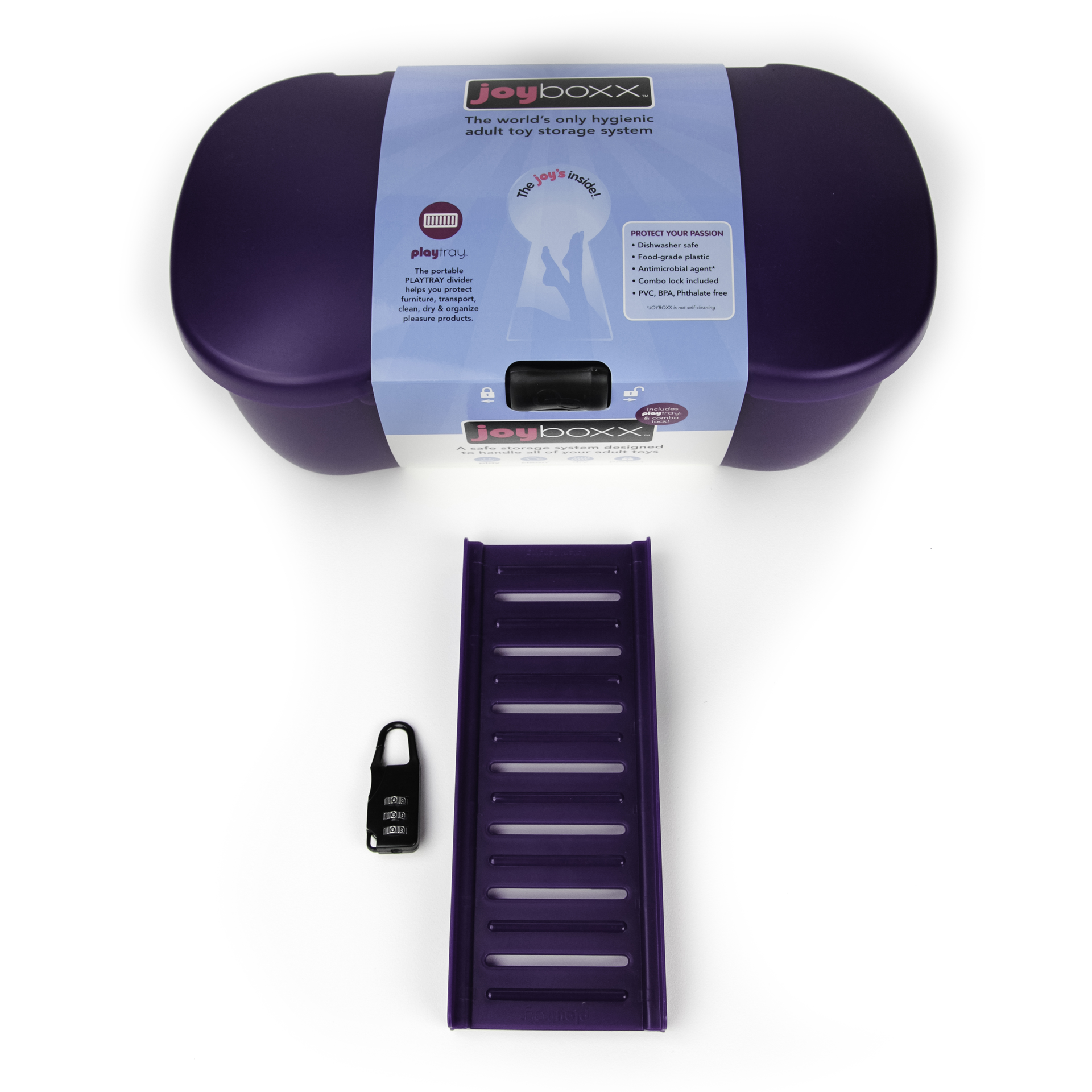 Joyboxx Playtray box igienica sex toys antimicrobica