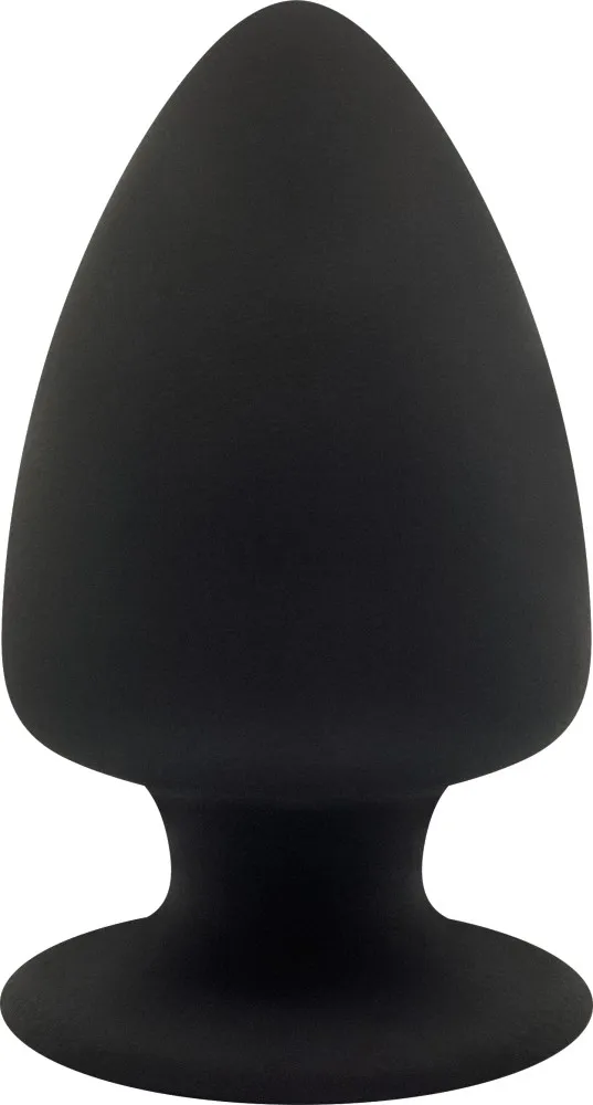 Silexd Premium Silicone Plug anale S silicone nero morbido