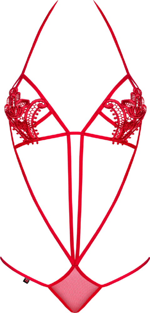 Obsessive Luiza Teddy body sexy S/M nero