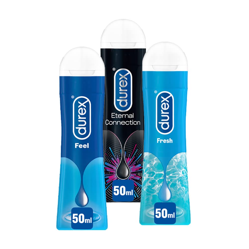 Durex Mix lubrificanti gel 3x50 ml fragola fresh feel