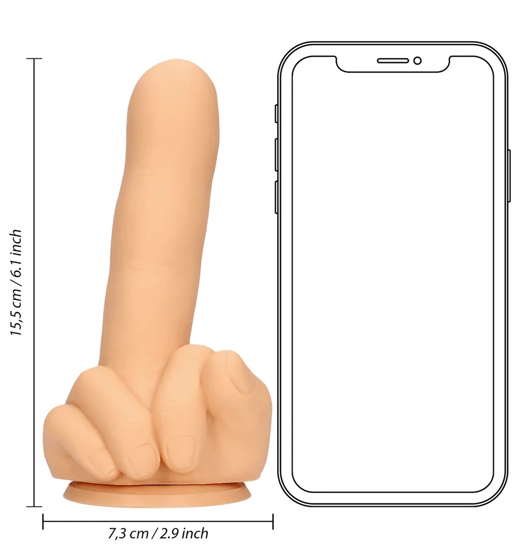S-Line Up Yours dildo in silicone dito medio