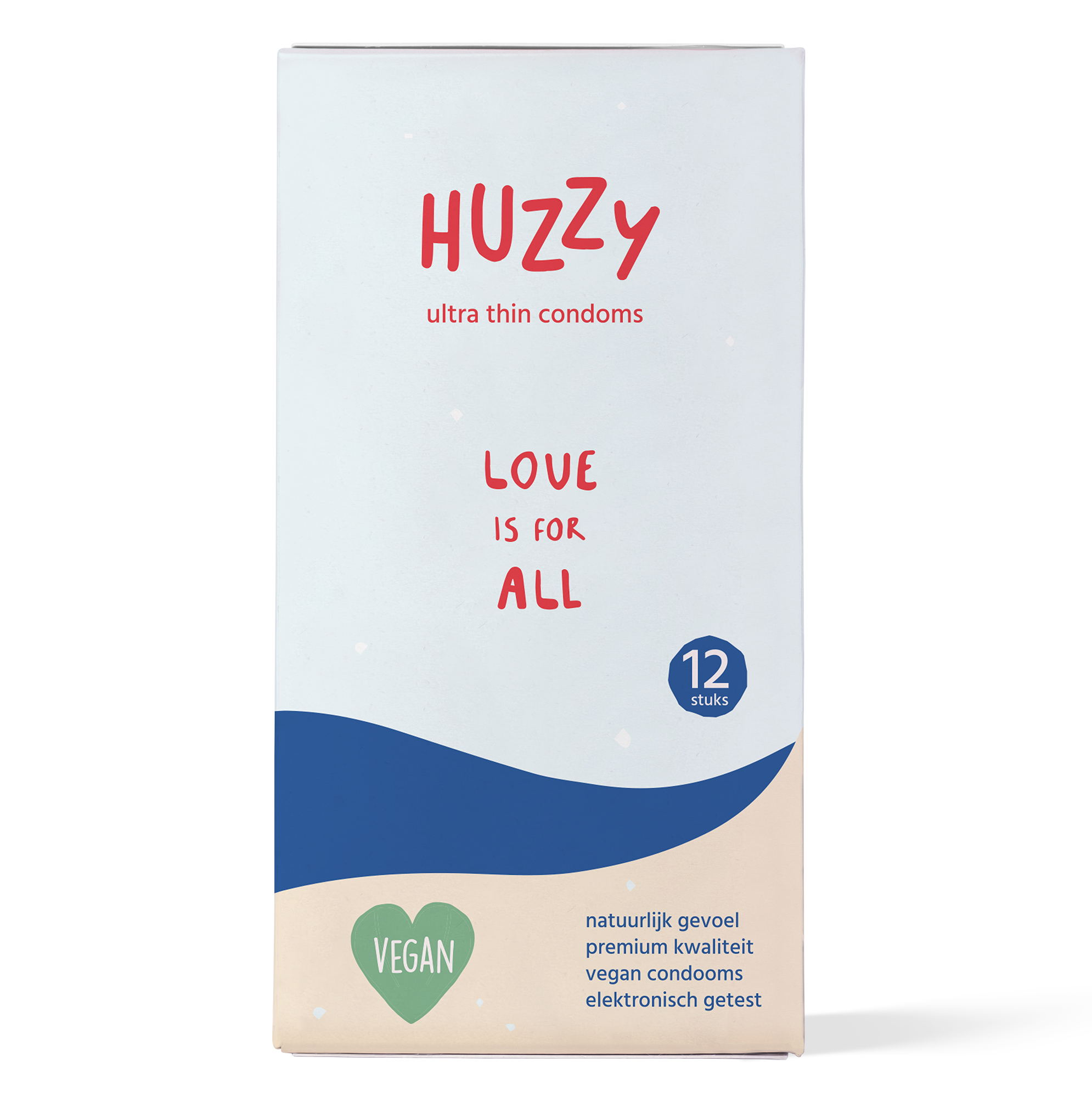 Huzzy Ultra Thin preservativi vegan ultrasottili
