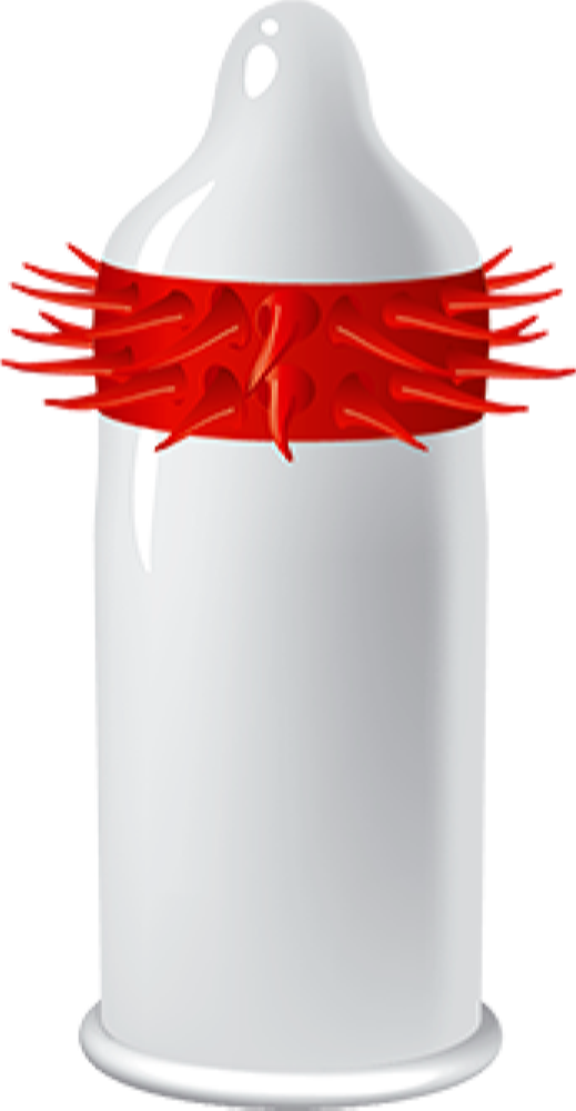 Luxe Egzo Hot Red Soft preservativo stimolante ciglia