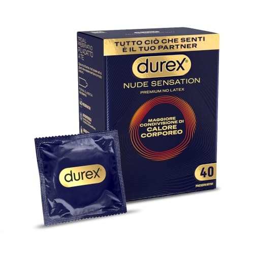 Durex Nude Sensation preservativi nitrile 40 pezzi