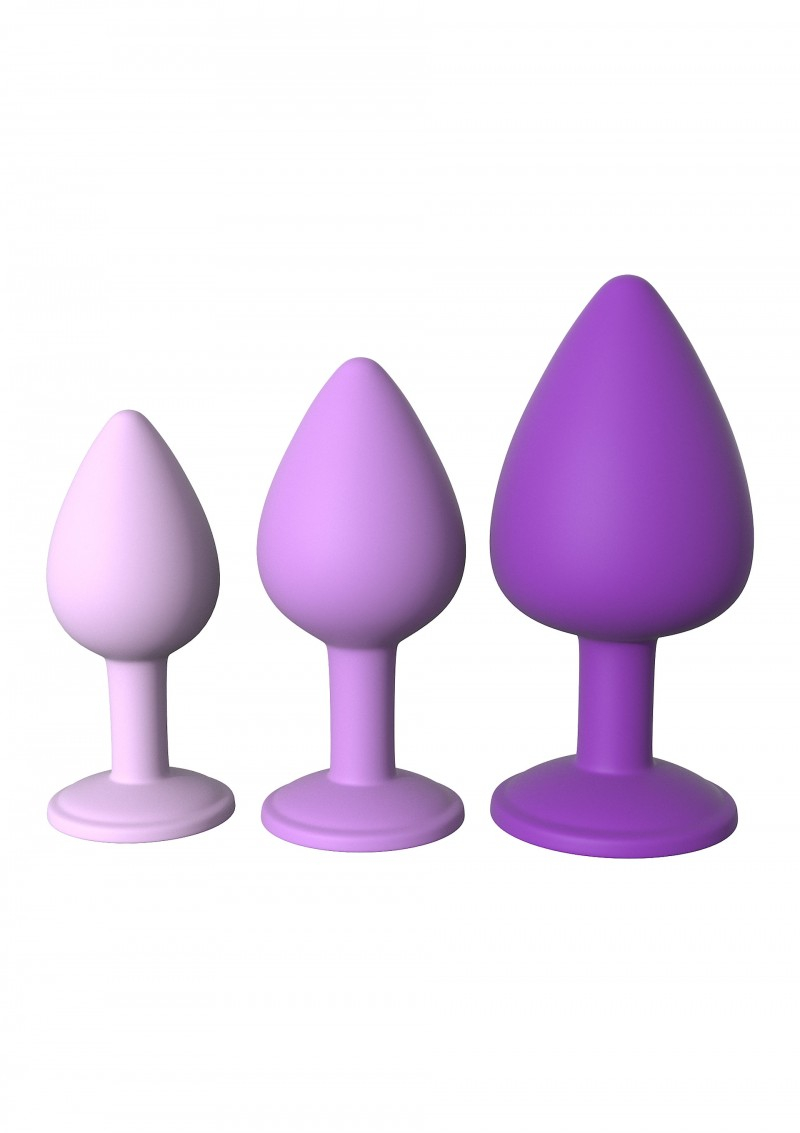 Pipedream Her Little Gems set 3 plug anali silicone