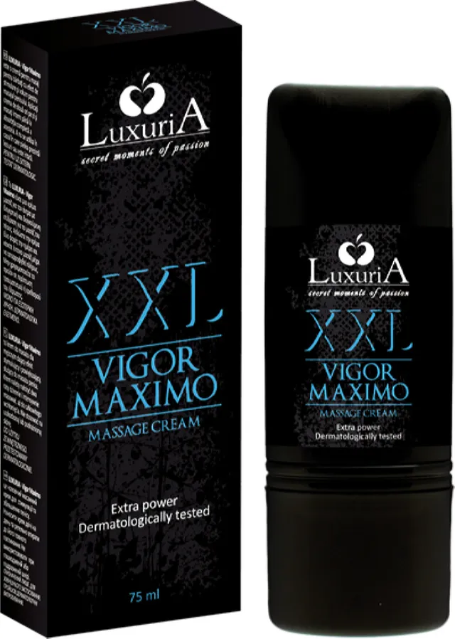 Luxuria Vigor Maximo XXL crema uomo massaggio pene