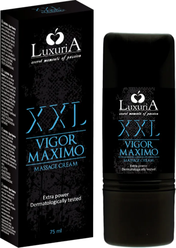 Luxuria Vigor Maximo XXL crema uomo massaggio pene