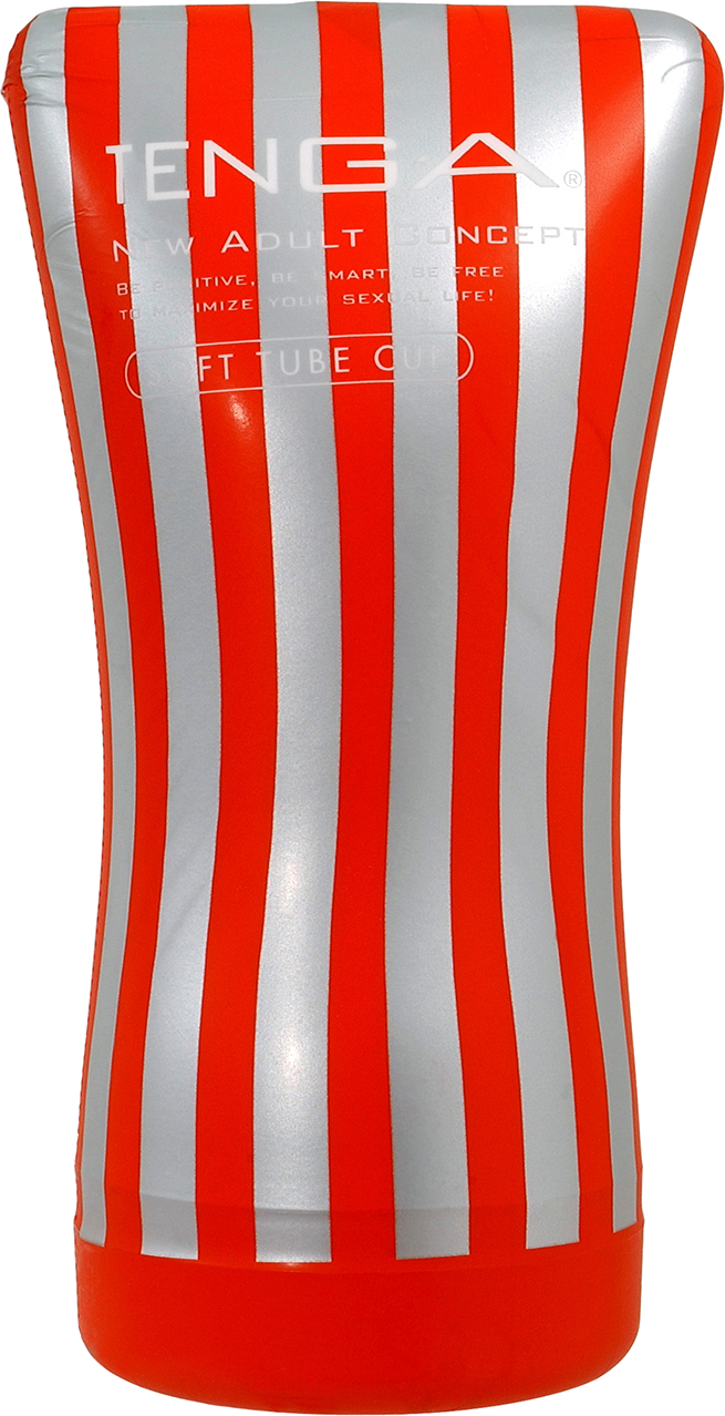 Tenga Cup Soft Tube masturbatore maschile Red