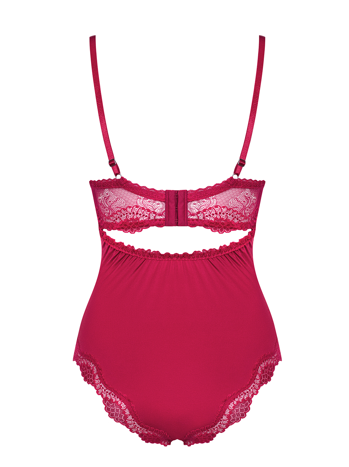 Obsessive Rosalyne body vinaccia pizzo coppe imbottite
