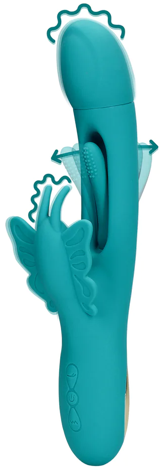 Loveline Flapping G-Spot Butterfly vibratore rabbit silicone