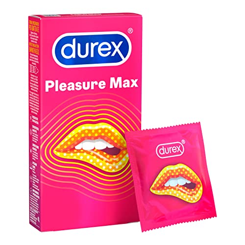 Durex Pleasuremax preservativi con nervature 12 pezzi
