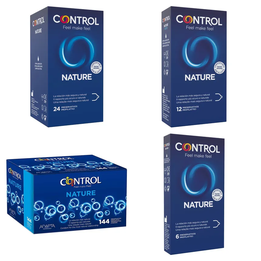 Control Nature preservativi classici 6 pezzi 54 mm anatomici