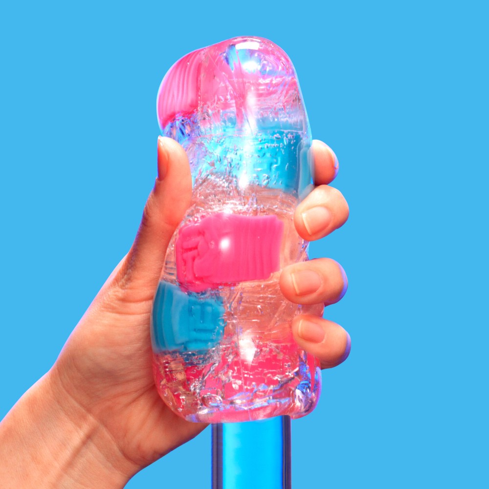 Tenga Bobble Crazy Cubes masturbatore elastomero 165 mm