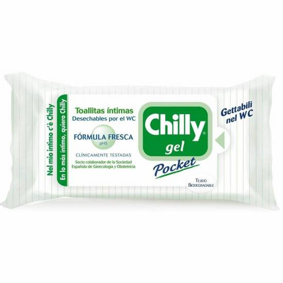 Chilly Fresh Pocket Salviettine Intime Timo Salvia