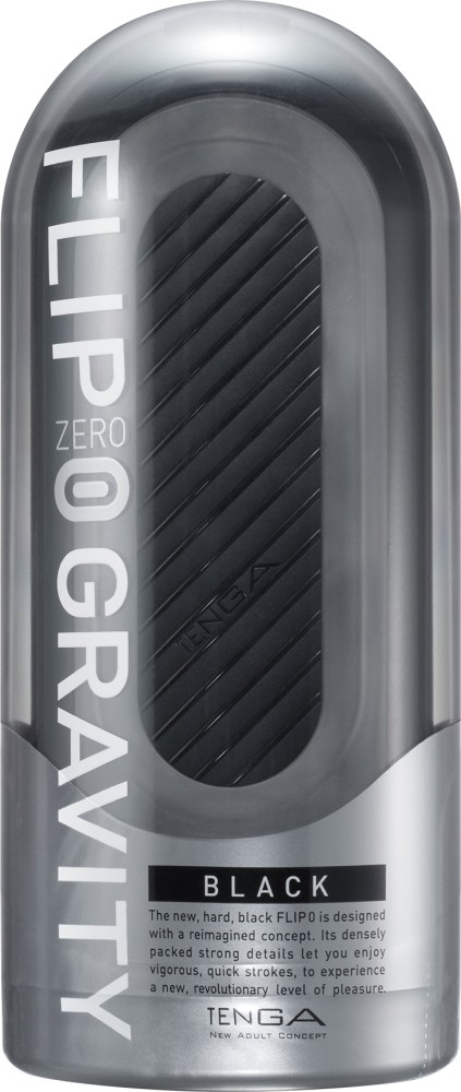 Tenga Flip Zero Gravity Black masturbatore uomo apribile