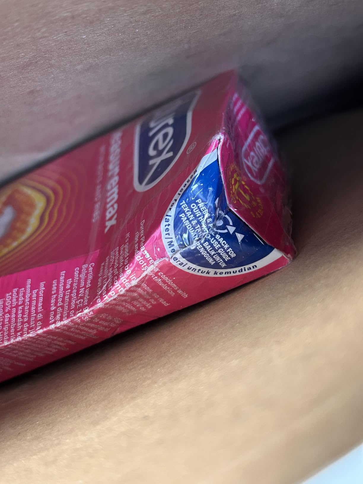 Durex Pleasuremax preservativi con nervature 12 pezzi