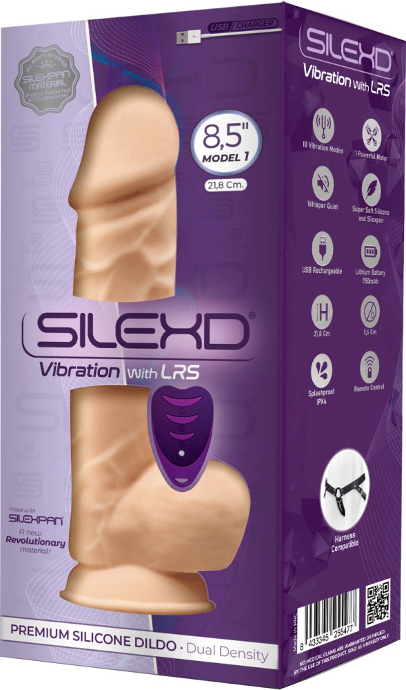 Silexd Vibration With LRS Model 1 dildo vibrante 8,5 telecomando
