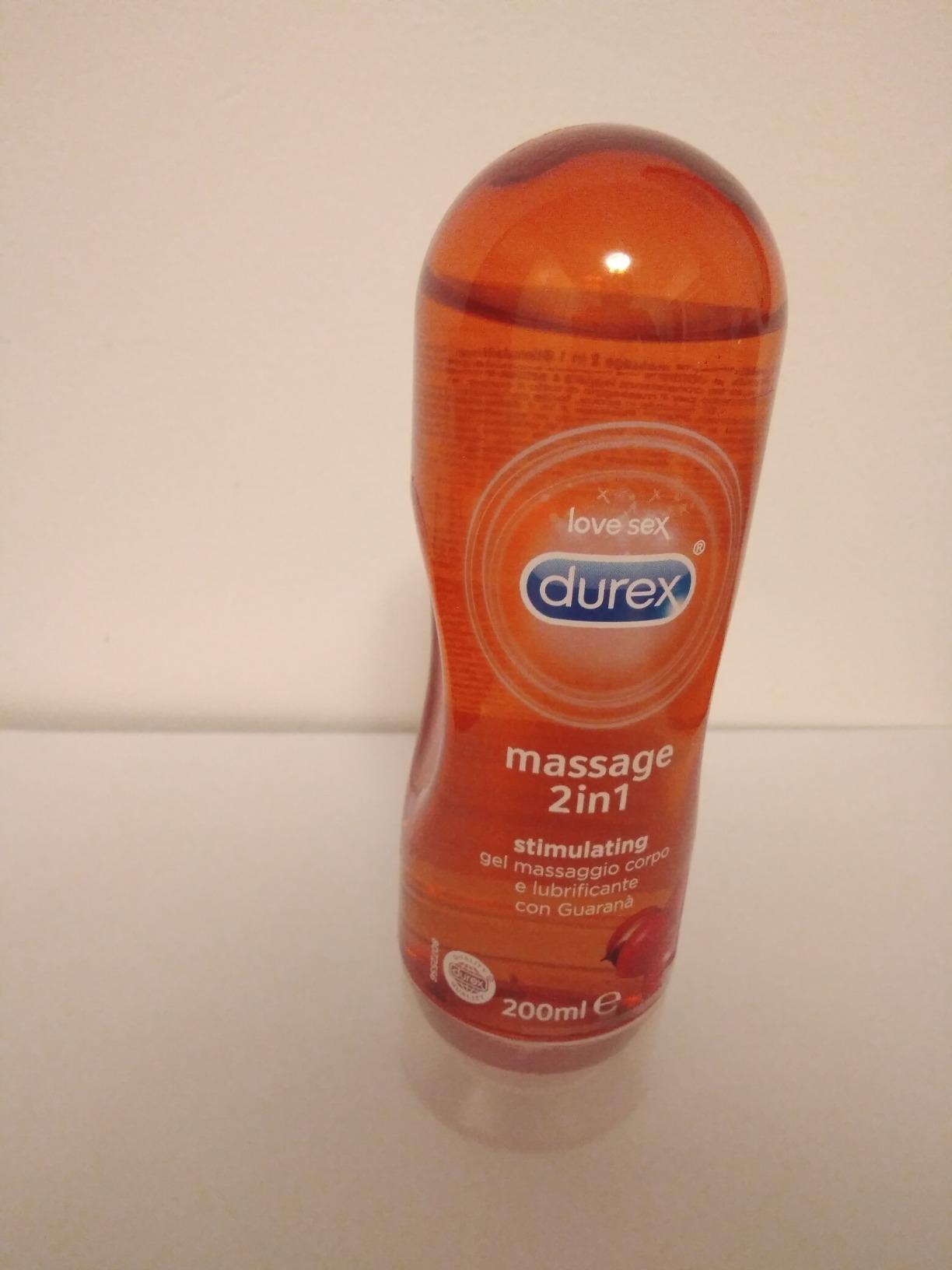 Durex Massage 2 in 1 lubrificante gel 200 ml base acqua