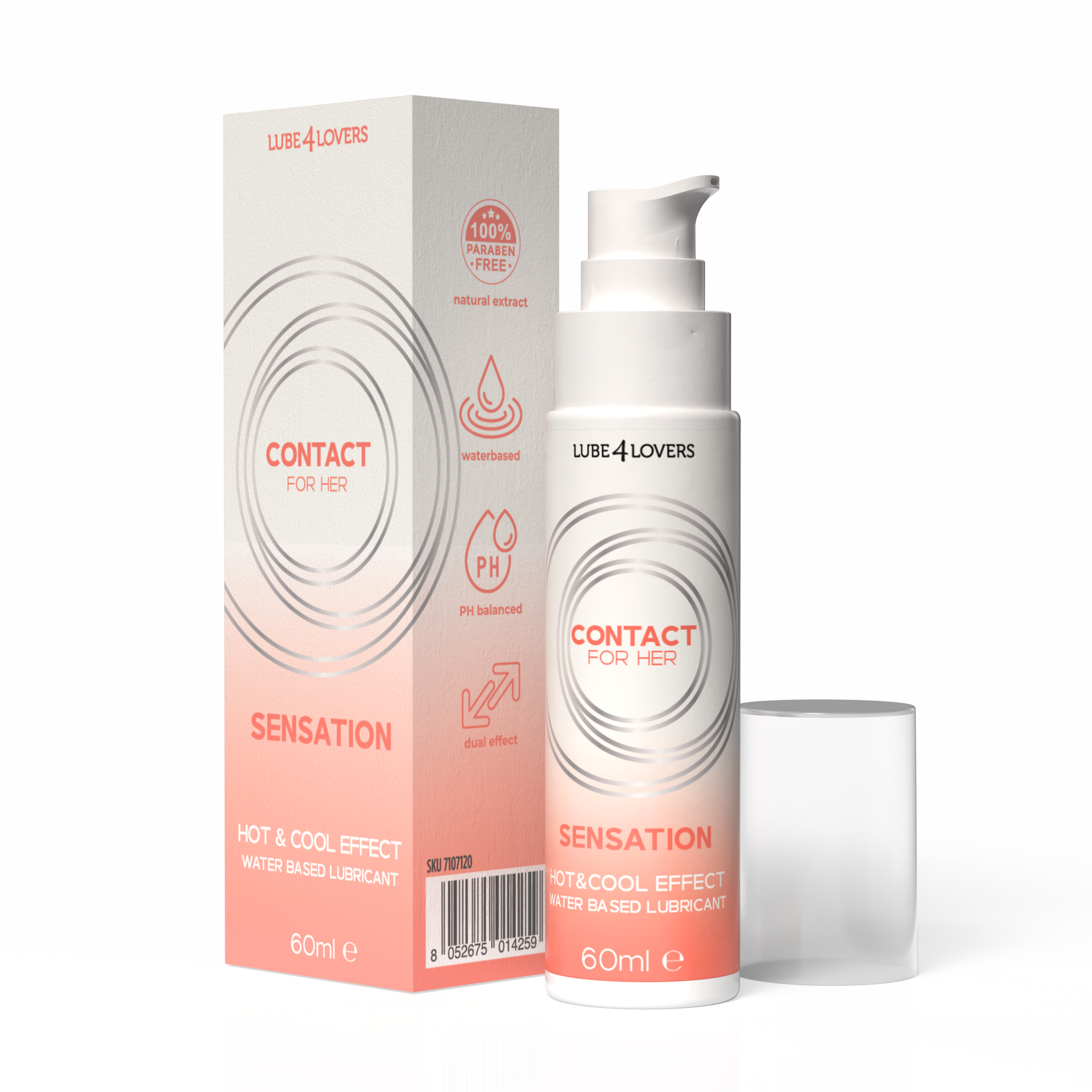 Lube4Lovers Sensation lubrificante intimo caldo-freddo 60 ml