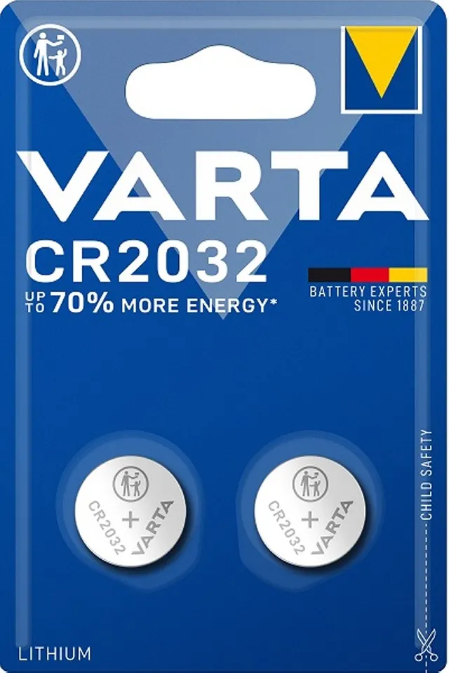 Varta CR 2032 pile a bottone al litio 2 pezzi