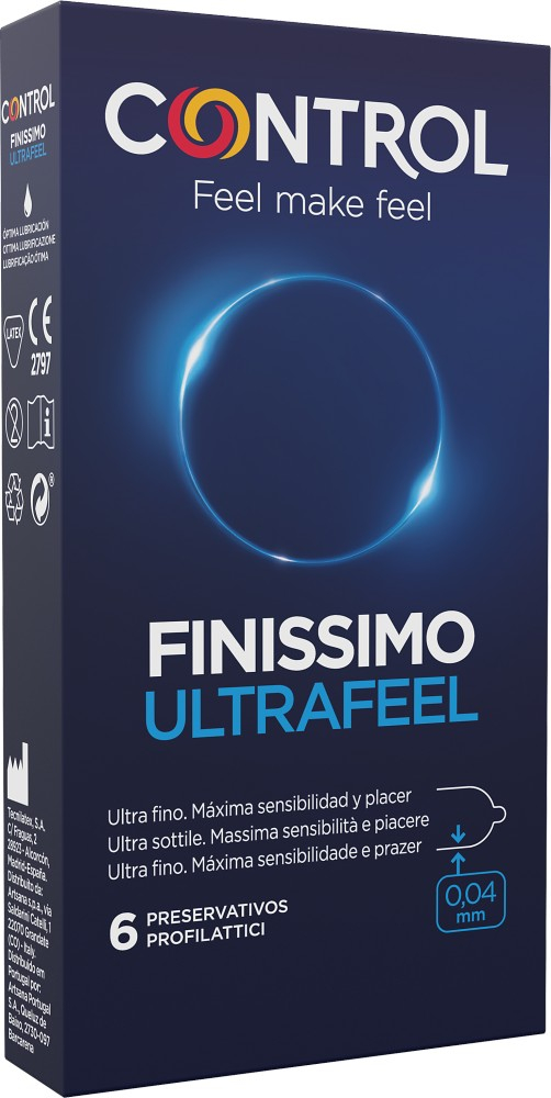 Control Ultra Feel preservativi ultrasottili lubrificati