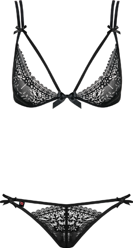 Obsessive Intensa completino reggiseno e perizoma in pizzo
