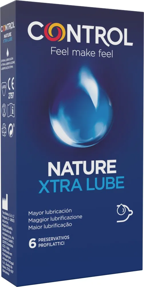 Control Adapta Extra Lube preservativi extra lubrificati