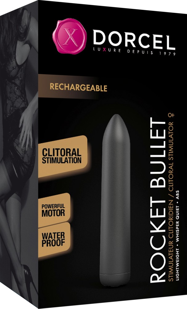 Dorcel Rocket Bullet stimolatore clitorideo nero
