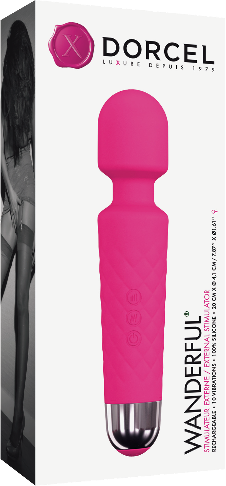 Dorcel Wanderful Magenta vibromassaggiatore silicone impermeabile