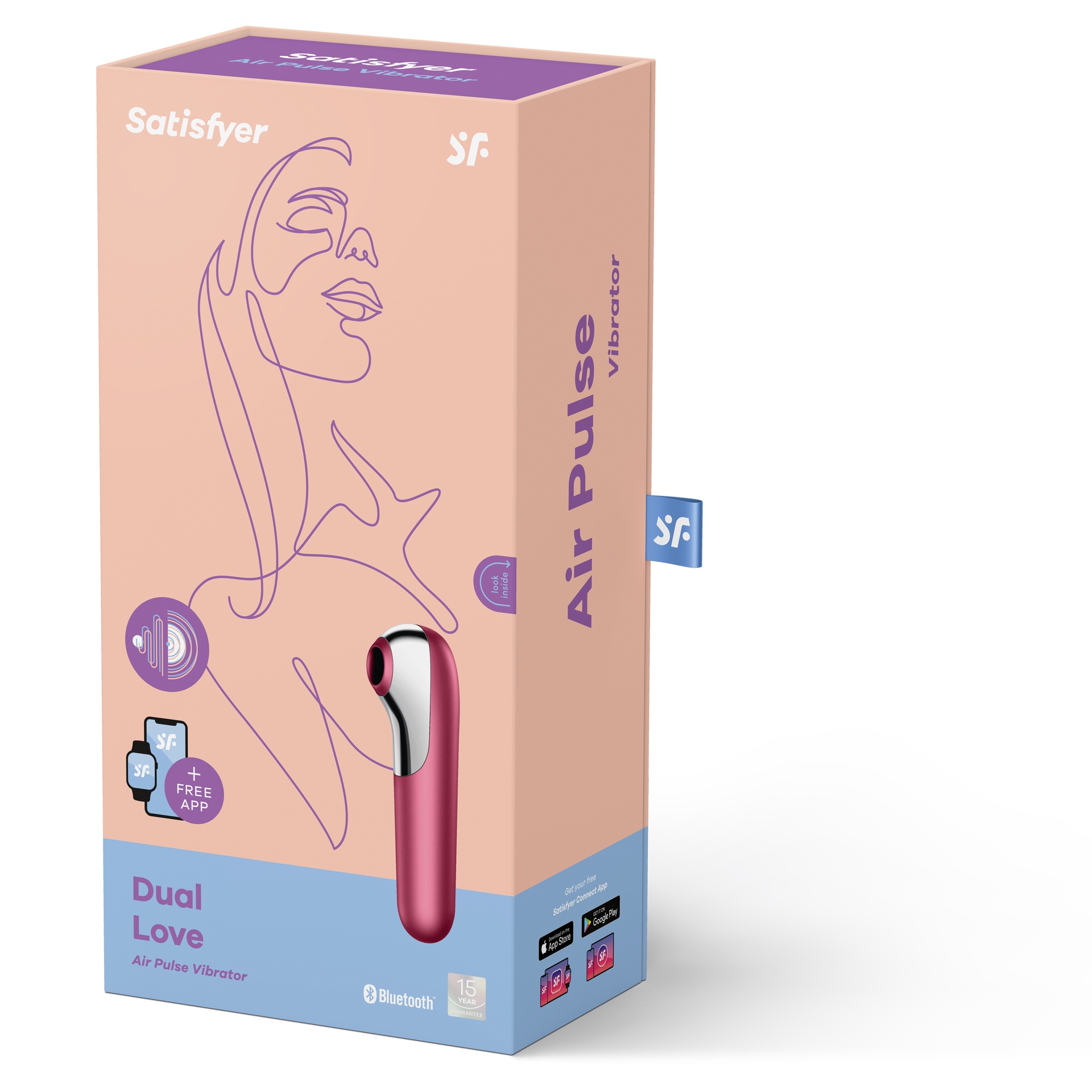 Satisfyer Dual Love succhiaclitoride vibratore 2 in 1